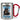 Anti-Stress Tasse für Piloten – Karabinerbecher 330 ml – Silber/Rot – Ohne Deckel – Ansicht 1 #farbe_silber-rot