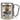 Anti-Stress Tasse für Workaholics – Karabinerbecher 330 ml – Silber/Silber – Ohne Deckel – Ansicht 1 #farbe_silber-silber