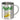 Apfel Banane – Edelstahlbecher 400 ml – Silber – Ohne Deckel und Karabiner – Ansicht 1 #farbe_silber