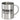 Ich atme ein – ich raste aus – Edelstahlbecher 400 ml – Silber – Ohne Deckel und Karabiner – Ansicht 1 #farbe_silber