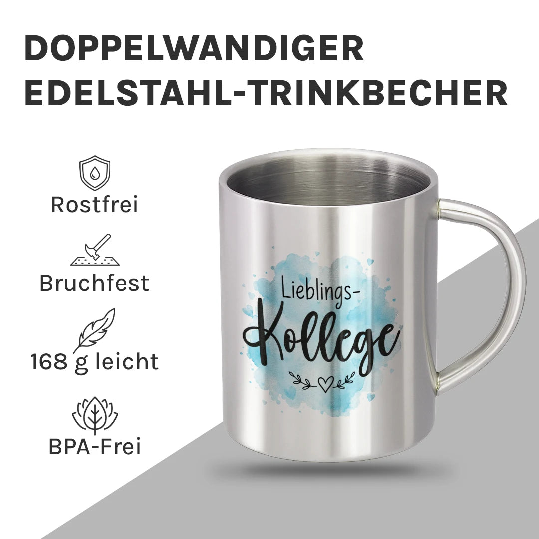 Ein kleiner Gruß bei jedem Schluck