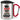 We need each otter – Karabinerbecher 330 ml – Silber/Rot – Mit Deckel – Ansicht 1 #farbe_silber-rot