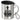 So sieht der beste Lkw-Fahrer der Welt aus! – Edelstahlbecher 400 ml – Silber – Mit Deckel und Karabiner – Ansicht 1 #farbe_silber