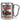 Anti-Stress Tasse für Autoliebhaber – Karabinerbecher 330 ml – Silber/Silber – Ohne Deckel – Ansicht 1 #farbe_silber-silber