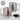 Glühschweinchen – Karabinerbecher 330 ml – Silber/Silber – Mit Deckel – Ansicht 3 #farbe_silber-silber