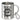 Und wer hat am Ende wieder recht? Papa – Edelstahlbecher 400 ml – Silber – Mit Karabiner – Ansicht 1 #farbe_silber