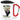 Anti-Stress Tasse für den Bräutigam – Karabinerbecher 330 ml – Weiß/Rot – Mit Deckel – Ansicht 1 #farbe_weiss-rot