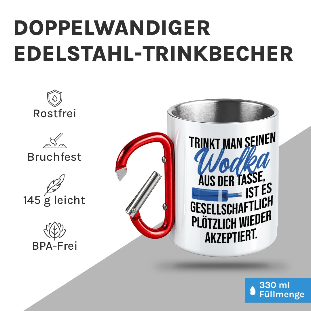 Ein kleiner Gruß bei jedem Schluck