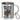 Anti-Stress Tasse fürs Homeoffice – Edelstahlbecher 400 ml – Silber – Mit Karabiner – Ansicht 1 #farbe_silber