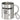 Are you drunk? – Edelstahlbecher 400 ml – Silber – Mit Karabiner – Ansicht 1 #farbe_silber