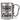 Ich brauche keine Therapie, ich muss einfach nur zum Camping – Karabinerbecher 330 ml – Silber/Silber – Ohne Deckel – Ansicht 1 #farbe_silber-silber