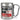 Während du redest, denke ich an Titten – Karabinerbecher 330 ml – Silber/Silber – Ohne Deckel – Ansicht 1 #farbe_silber-silber