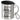 Wenn du mir dein Herz gibst, packe ich ganz viel Liebe hinein – Edelstahlbecher 400 ml – Silber – Mit Deckel und Karabiner – Ansicht 1 #farbe_silber