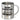 Ich bin Altenpflegerin, was ist deine Superkraft? – Edelstahlbecher 400 ml – Silber – Ohne Deckel und Karabiner – Ansicht 1 #farbe_silber