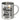 Home is where you park it – Edelstahlbecher 400 ml – Silber – Ohne Deckel und Karabiner – Ansicht 1 #farbe_silber