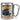 Anti-Stress Tasse für Lkw-Fahrer – Karabinerbecher 330 ml – Silber/Silber – Ohne Deckel – Ansicht 1 #farbe_silber-silber