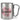 Lieblings-Friseurin – Karabinerbecher 330 ml – Silber/Silber – Ohne Deckel – Ansicht 1 #farbe_silber-silber
