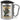Anti-Stress Tasse für Trauzeugen – Karabinerbecher 330 ml – Silber/Silber – Mit Deckel – Ansicht 1 #farbe_silber-silber