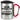 Ich bin Krankenpfleger, was ist deine Superkraft? – Karabinerbecher 330 ml – Silber/Rot – Mit Deckel – Ansicht 1 #farbe_silber-rot