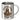 Faultier Anti-Stress Tasse – Edelstahlbecher 400 ml – Silber – Ohne Deckel und Karabiner – Ansicht 1 #farbe_silber