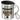 Traue keinem Fotografen, der heute noch keinen Kaffee hatte – Edelstahlbecher 400 ml – Silber – Mit Deckel und Karabiner – Ansicht 1 #farbe_silber