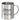 Glühwein reimt sich perfekt auf: Ich komme morgen später zur Arbeit – Edelstahlbecher 400 ml – Silber – Ohne Deckel und Karabiner – Ansicht 1 #farbe_silber