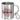 Lieblings-Nachbarin – Edelstahlbecher 400 ml – Silber – Mit Karabiner – Ansicht 1 #farbe_silber