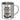 Camping – das einzige Hotel, das du selbst aufbauen musst – Edelstahlbecher 400 ml – Silber – Ohne Deckel und Karabiner – Ansicht 1 #farbe_silber