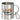 It’s Spritz o’clock – Edelstahlbecher 400 ml – Silber – Mit Karabiner – Ansicht 1 #farbe_silber