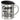Camping: Die Kunst, auf unbequemste Weise teuer Urlaub zu machen – Edelstahlbecher 400 ml – Silber – Mit Deckel – Ansicht 1 #farbe_silber