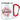 Lieblings-Schwester – Karabinerbecher 330 ml – Weiß/Rot – Ohne Deckel – Ansicht 1 #farbe_weiss-rot