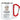 Chefin – Definition: Schäfin – Karabinerbecher 330 ml – Weiß/Rot – Ohne Deckel – Ansicht 1 #farbe_weiss-rot
