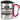 Ich bin Sozialarbeiterin, was ist deine Superkraft? – Karabinerbecher 330 ml – Silber/Rot – Mit Deckel – Ansicht 1 #farbe_silber-rot