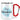 Lieblings-Mitarbeiter – Karabinerbecher 330 ml – Weiß/Rot – Ohne Deckel – Ansicht 1 #farbe_weiss-rot