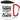 Ich brauche keine Therapie, ich muss einfach nur zum Camping – Karabinerbecher 330 ml – Weiß/Rot – Mit Deckel – Ansicht 1 #farbe_weiss-rot