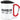 Ich atme ein – ich raste aus – Karabinerbecher 330 ml – Weiß/Rot – Mit Deckel – Ansicht 1 #farbe_weiss-rot