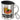 Mettarbeiter des Monats – Edelstahlbecher 400 ml – Silber – Mit Deckel und Karabiner – Ansicht 1 #farbe_silber