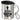 So sieht die beste Ärztin der Welt aus! – Edelstahlbecher 400 ml – Silber – Mit Deckel und Karabiner – Ansicht 1 #farbe_silber
