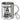 Guten Morgen – ganz dünnes Eis – Edelstahlbecher 400 ml – Silber – Mit Karabiner – Ansicht 1 #farbe_silber