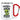 Mir nicht auf den Sack gehen du sollst – Karabinerbecher 330 ml – Weiß/Rot – Ohne Deckel – Ansicht 1 #farbe_weiss-rot