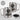 Ich bin Zwillingsmama, was ist deine Superkraft? – Karabinerbecher 330 ml – Silber/Silber – Mit Deckel – Ansicht 3 #farbe_silber-silber