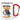 Anti-Stress Tasse für Ingenieure – Karabinerbecher 330 ml – Weiß/Rot – Ohne Deckel – Ansicht 1 #farbe_weiss-rot
