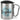 Lieblings-Erzieher – Karabinerbecher 330 ml – Silber/Silber – Mit Deckel – Ansicht 1 #farbe_silber-silber