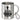 So sieht die beste Steuerberaterin der Welt aus! – Edelstahlbecher 400 ml – Silber – Mit Karabiner – Ansicht 1 #farbe_silber