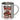 Anti-Stress Tasse für die Weihnachtszeit – Edelstahlbecher 400 ml – Silber – Ohne Deckel und Karabiner – Ansicht 1 #farbe_silber