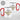 All I want for Christmas is my Hogwarts letter – Karabinerbecher 330 ml – Weiß/Rot – Ohne Deckel – Ansicht 3 #farbe_weiss-rot