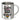 Liebe kennt kein Geschlecht – Edelstahlbecher 400 ml – Silber – Ohne Deckel und Karabiner – Ansicht 1 #farbe_silber