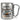 Ich bin jetzt Handwerks-Azubi – Karabinerbecher 330 ml – Silber/Silber – Ohne Deckel – Ansicht 1 #farbe_silber-silber
