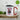 Anti-Stress Tasse für Fußballmamas – Karabinerbecher 330 ml – Weiß/Rot – Mit Deckel – Ansicht 6 #farbe_weiss-rot