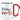 Ich bin 59+1 – Karabinerbecher 330 ml – Weiß/Rot – Ohne Deckel – Ansicht 1 #farbe_weiss-rot